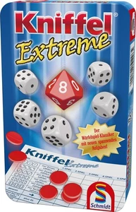 Schmidt Spiele 51296 Kniffel Extreme Reisespiel Metalldose EditionXL01 Pro - Bild 1 von 12