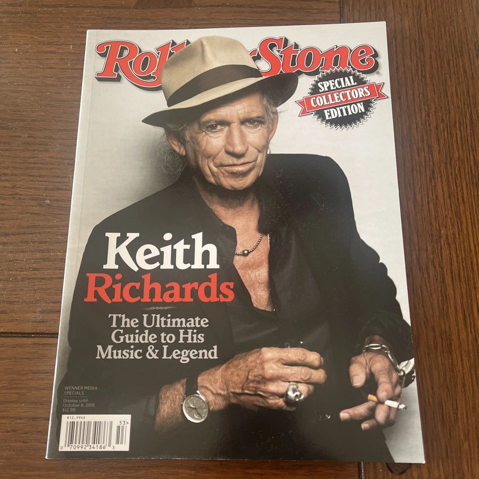 Rolling Stone Special Collectors Edition - Keith Richards - Issue 2015 - Image 1 of 1
