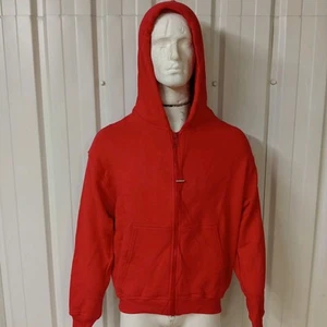 Sudadera con Capucha REPRESENT Para Hombre Pequeña/Mediana Cremallera Completa Roja De Gran Tamaño (S/M)(NUEVA CON ETIQUETAS) - Imagen 1 de 11