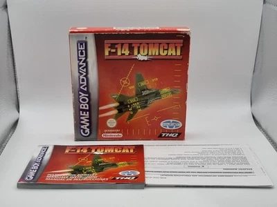 F-14 Tomcat Nintendo Gameboy Advance Box And Manual Only  - Image 1 of 4