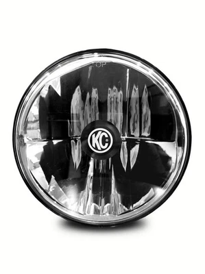 KC HiLiTES KC Headlight Gravity LED 7in 1-Light Fits 1997-2006 Jeep Wrangler TJ - Image 1 of 4