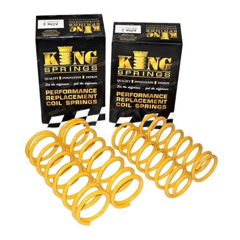 King Springs Coil Kit Front + Rear - H/Duty for Landcruiser 80 Series 9/91~98 - image 1 of 1