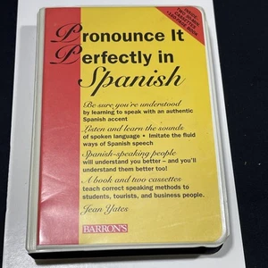 Pronounce It Perfectly in Spanish: Book with 2 Cassettes by Jean Yates: - Picture 1 of 15
