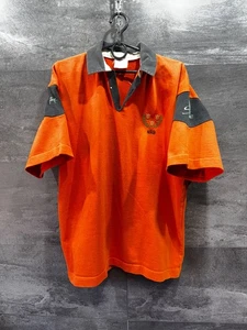 Vintage Soule Amsterdam Rugby Shirt NRB Tulpen orange 80er 90er Niederlande Gr. 44 - Bild 1 von 17