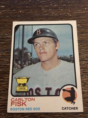 1973 Topps Carlton Fisk #193 Rookie All Star Boston Red Sox como nuevo o mejor Foto 1 de 2