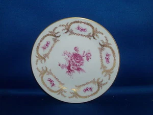 Richard Ginori Italienischer Rose & Gold Porzellan Brotteller Giardino Vergoldet - Bild 1 von 3