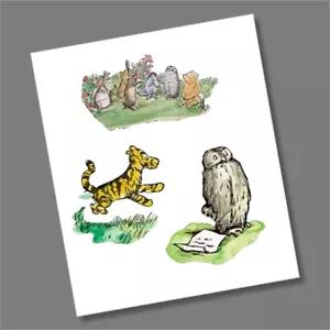 PEDIDO ANTICIPADO - Pegatinas de calcomanía de monedas de la colección Winnie the Pooh 2021 50p - Imagen 1 de 3