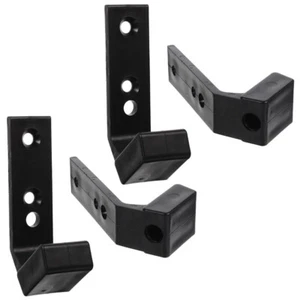 Ganchos de fitness para soporte de pesas con soporte de barra de 4 piezas - Imagen 1 de 12
