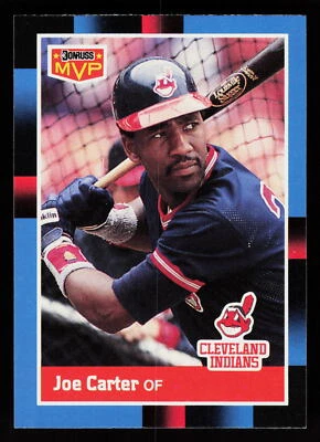 1988 Donruss Joe Carter #BC-9  Baseball  Cleveland Indians - Image 1 of 2