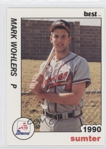 1990 Best Sumter Braves Mark Wohlers #25