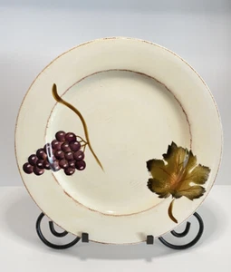 Tabletops Unlimited Villa Grande Dinner Plate Hand Painted Collection 12.25” Dia - Picture 1 of 6