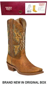 NOCONA BOOTS Men's 12" Tan Toga Vintage Caballo (NB6022) SIZE 11 EE -BNIB - Bild 1 von 1