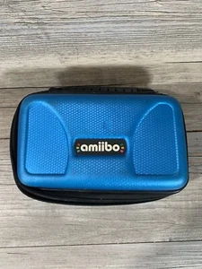Amiibo Nintendo Traveling Carrying Bag/Case Blue Free Shipping - Picture 1 of 3