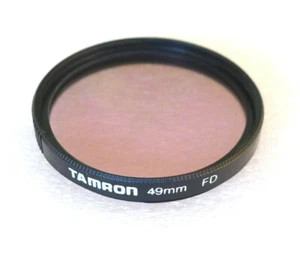 49mm Tamron FD Fluorescent CC Filter - F-DL NEW - Picture 1 of 3