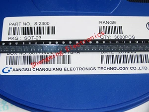 100 PIEZAS SI2300 SI2300DS N-Channel 30-V (D-S) MOSFET SOT-23 - Imagen 1 de 1