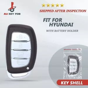 Replacement Key Fob Cover Case fit for Hyundai Sonata 2017-2019 Keyless Shell 4B - Picture 1 of 5