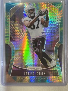 Jared Cook Green Prizm 64/175 2019 Panini Prizm Football - Picture 1 of 3