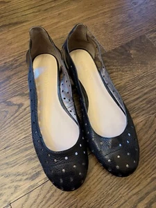 NINE WEST CUERO PELTRE BALLET PLANO MUJER TALLA 6 - Imagen 1 de 7