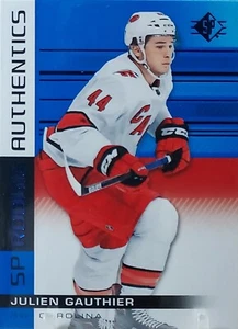 2019 SP #138 Julien Gauthier rookie - Carolina Hurricanes Blue - Picture 1 of 1