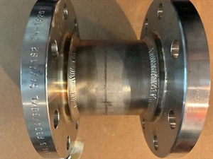 4" 150# X 61/2" FACE TO FACE ASA FLANGE SPOOL T 304 STAINLESS STEEL FABRICATED - Picture 1 of 11