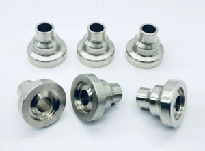 LOTTO 6 FLANGIA TUBO TRI-CLAMP FEDEGARI PM101918 DN6 SS 6mmID 8mmOD 16mmL 1/8"ID - Foto 1 di 8