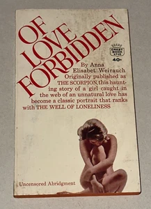 Of Love Forbidden By Anna Elisabet Weirauch Book 1964 Crest Pulp pb The Scorpion - Picture 1 of 6