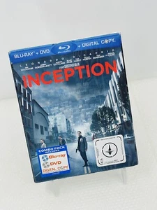 Inception (Blu Ray, DVD, 2010, Lenticular Slipcover) Leonardo DiCaprio - Picture 1 of 3