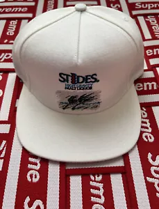 Supreme St Ides 5 Panel Cap!!!!!Dead Stock Super Rare!!!!White!!SS16BNWT!!!!! - Picture 1 of 3