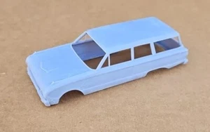 ABS-LIKE RESIN 3D PRINTED 1/48 1962 FORD FALCON TUDOR STATION WAGON 1PC BODY - Picture 1 of 9