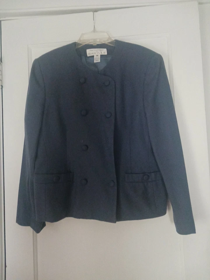 Jones New York  Multi Color Wool Womens Suit Jacket  Vintage Size 16 - Image 1 of 4