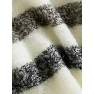 CANADA Hudson's Bay HBC Stripes Sterling Stripe All-Season Throw Blanket NEW NWT - Picture 1 of 6