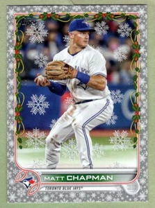 MATT CHAPMAN Blue Jays ~ Par de tarjetas paralelas Topps 2022 ~ ENVÍO GRATUITO - Imagen 1 de 2