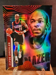 Trail Blazers 2021-22 Panini Illusions CLYDE DREXLER #145 - Imagen 1 de 2