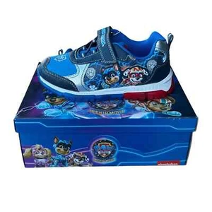 Nuevo Paw Patrol Azul Iluminado Niños Zapatos Niños Talla 1 - Imagen 1 de 4