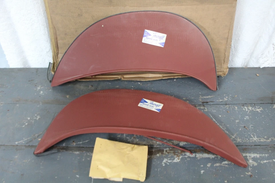 NOS FOXCRAFT Metal Fender Skirts 1966 FORD FALCON - Изображение 1 из 4