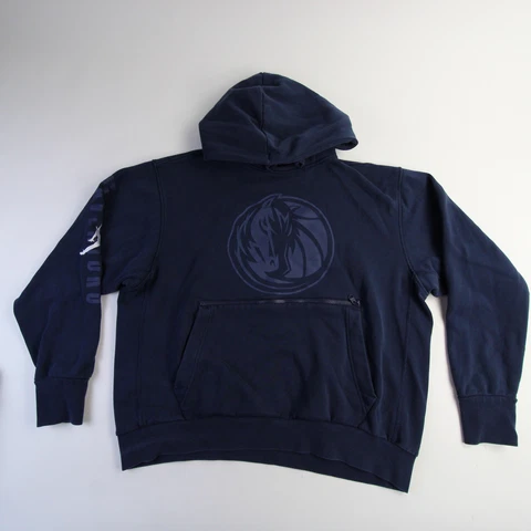 Dallas Mavericks Air Jordan Sweatshirt Men's Navy Used Cover