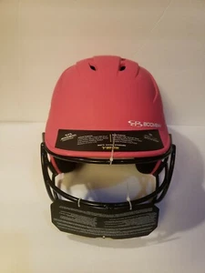 Boombah Defcon Fastpitch Senior Batting Helmet Size 7" - 7 3/4" Pink - Picture 1 of 5