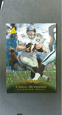 1995 Pinnacle Trophy Collection #35 Craig Heyward Falcons - Image 1 of 2