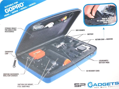 SP Gadgets POV Black GoPro Edition Storage Case - Image 1 of 3