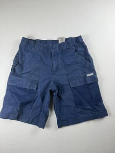 Columbia Boys  PFG Outdoor Fish Blue Shorts Youth Large - Picture 1 of 7