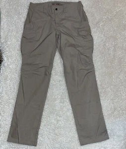 5.11 Tactical Women’s Khaki Cargo Pants 12 Long - Picture 1 of 18