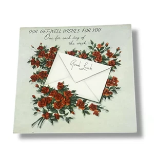 A Sunshine Card Our Get Well Wishes for You Vintage Grußkarte DBX - Bild 1 von 4