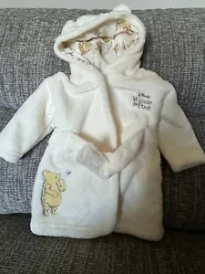 Vestaglia TU Cream Winnie The Pooh super morbida 0-3 mesi nuova senza etichette - Foto 1 di 4
