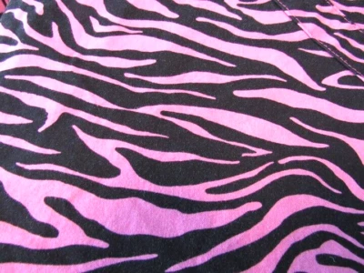 SCRUB TOP PINK WAVES  Size 3 X  Scrub Star Design with 2 Pockets - Image 1 of 4