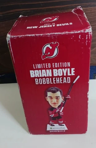 Brian Boyle New Jersey Devils Bobblehead - New With Box Cover