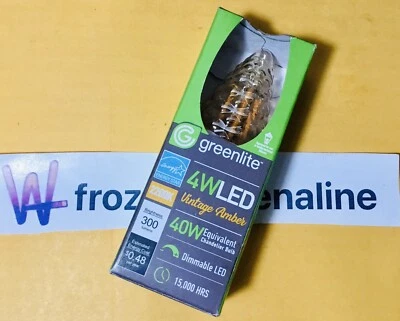 😱🔥 (2) 48855 LED Bulb B10 E12 (Candelabra) ✅ FREE SHIP🇺🇸✈️ - Image 1 of 4