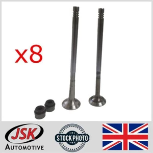 16pc Engine Valve & 16pc Stem Seal Kit for Vauxhall 1.3 CDTI & Fiat 1.3 JTD ... - Picture 1 of 1