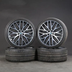 Roues d'été 20 pouces originales BMW Série 5 G30 G31 6863424 Styling 636 pneus d'été - Photo 1 sur 5