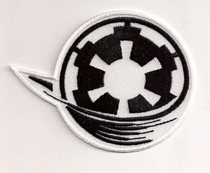 Star Wars Celebration VI- Imperial Cog Logo w Swoosh - Patch Aufnäher neu - Picture 1 of 1