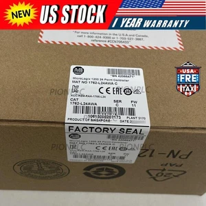 AB 1762-L24AWA MicroLogix 1200 24 Pt Controller PLC 1762L24AWA New US Free Tax - Picture 1 of 2